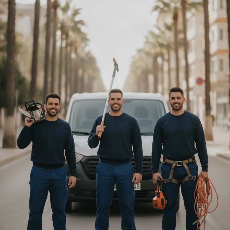 Tala de Árboles equipo en Totana